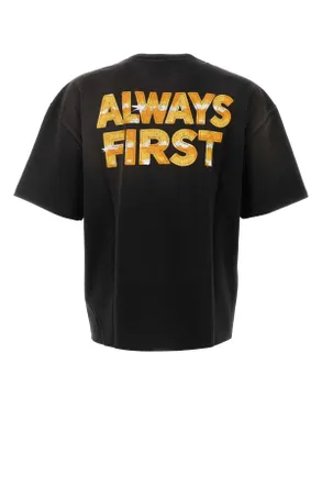 Amiri Logo-Embroidered T-Shirt - Black