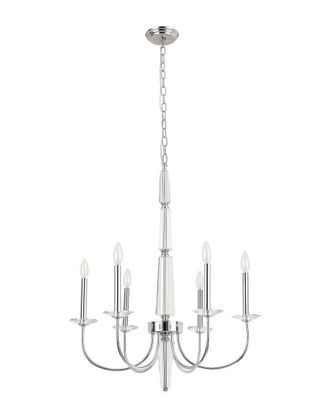 Pasargad Home Bliss Hestia Chrome Chandelier