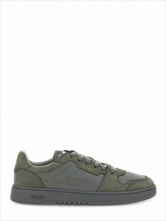 Axel Arigato Olive Green Leather And Suede Low-Top Sneakers