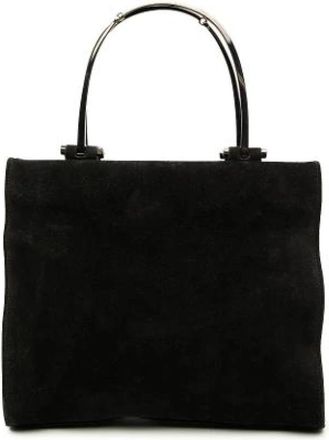 Gucci Pre-owned Vintage Top-Handle Handbag - Dames - Vintage Handtas - Zwart - ONE Size - Leer - Vintage