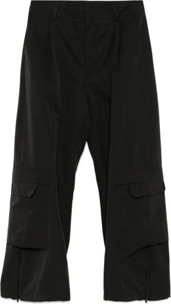 Juun.J Cargo a gamba ampia - Nero
