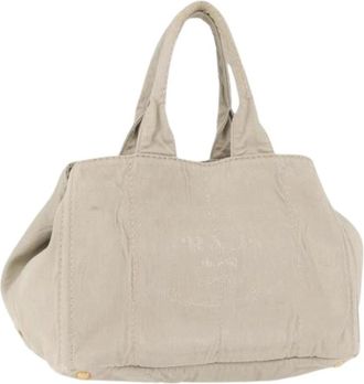 Prada Borsa a mano vintage Pre-owned - - Pre-owned - Donna - Beige - ONE SIZE