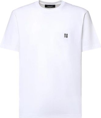 Dsquared2 T-Shirts - Heren - T-shirts - Wit - XL - Tops
