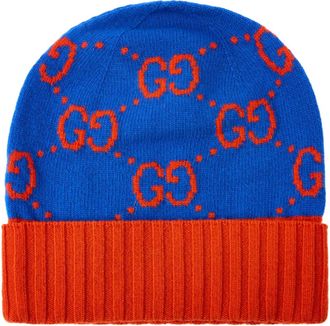 Gucci GG Monogram wollen muts