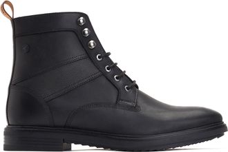 Base London Dickson Mens Leather Boots - Black - Size UK 12