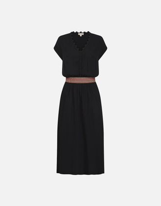 Nooki Design Womens Cece Maxi Dress - Black - Size: 10/8