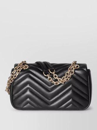 Gucci marmont small chevron chain shoulder bag