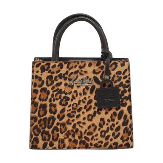 MC2 Saint Barth Tassen, Dames, Veelkleurig, ONE Size, Katoen, Shop Bag Mini