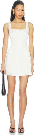 Elodie Rumi Mini Dress In White