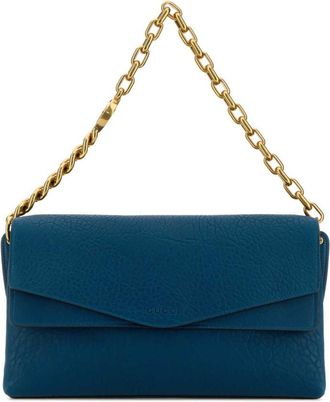 Gucci Teal Logo Large Shoulder Bag
