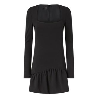 Pinko Acetosella Mini Dress - female - PINKO - Short Dresses - Black - M - Dresses