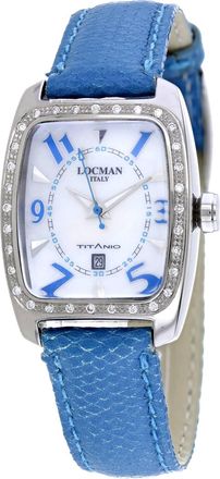 Locman Womens Titanio Mother of Pearl Dial Watch