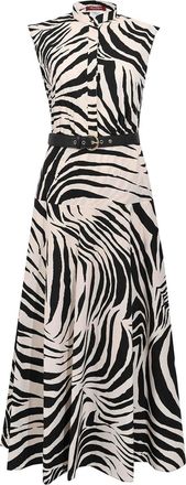 Max Mara Mstwest Shirt Dress In Printed Poplin