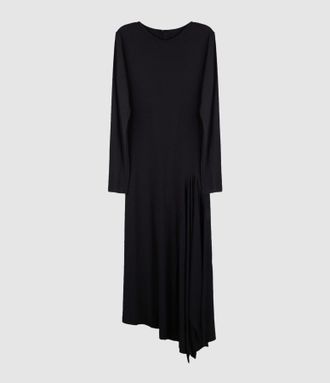 Jeanne Vouland Robe Lisa Maille Noir
