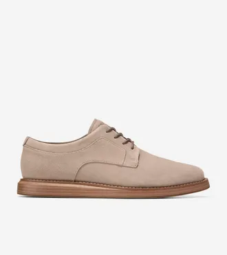 Cole Haan Mens Grand Neoclassic Plain Toe Oxford Shoes - Beige Size 10.5