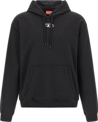 Diesel Black S-Norm-Hood-Iod Sweatshirt
