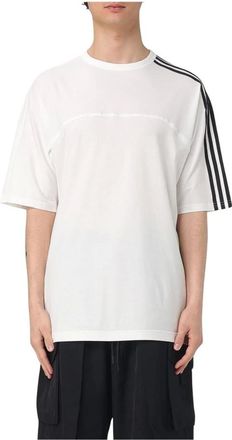 Yohji Yamamoto Heren, Tops, Wit, Maat: M