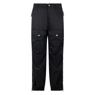 Moschino Straight Trousers - male - Moschino - Straight Trousers - Black - M - Trousers