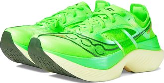 Saucony Womens Endorphin Elite, Slime, 5