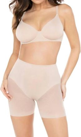 Miraclesuit Sheer Shaping Rear Lifting Boy Short In Nude