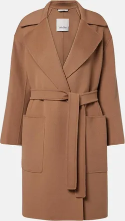 Max Mara Virgin wool wrap coat