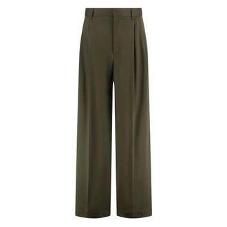 Darkpark Darkpark, Dames, Broeken, Groen, Maat: 2XS Wol