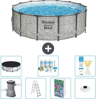 Bestway Piscina Bestway Steel Pro Max Redonda - 427x122 Cm - 8-piezas S576
