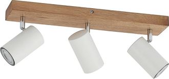 Lindby Foco maniva En Marr&oacute;n De Madera - Lindby