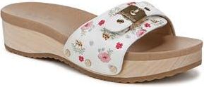 Dr. Scholls Original Too Platform Sandal in White Multi at Nordstrom Rack, Size 10