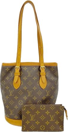 Louis Vuitton Brown Tote Bag (Pre-Owned)