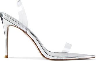 Femme Rive Slingback Pump in Platinum at Nordstrom, Size 11
