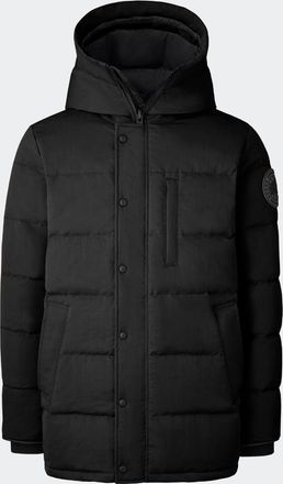 Canada Goose Parka Carson en coton froissé (Hommes, Black, TTG)