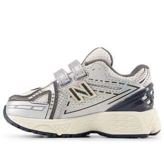 New Balance (TD) New Balance 1906 Hook & Loop Metallic Silver Castle Grey I1906894