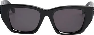 Palm Angels Vierkante Cat-eye Zonnebril - Dames - Zonnebrillen - Zwart - ONE Size - Accessoires