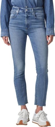 Citizens Of Humanity Isola Straight Cropped Jean In Splendor