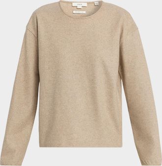 Vince Crewneck Fleece Sweater