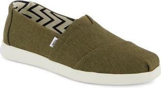Toms Alpargata Plus Slip-On in Medium Green at Nordstrom, Size 7.5