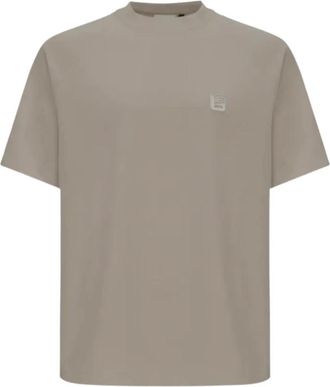 Genti Monogram Tee - Heren - T-shirts - Grijs - XL - Tops