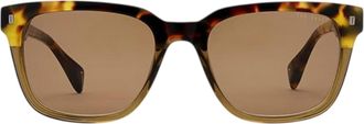 Ted Baker Elio-zonnebril voor volwassenen (unisex) (Schelp/Kaki)