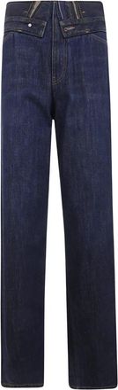 Maison Margiela 5 Pocket Classic Jeans - Dames - Regular Fit Jeans - Blauw - W26 - Katoen - Jeans