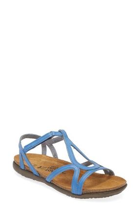Naot Dorith Sandal in Sapphire Blue Leather at Nordstrom, Size 10Us