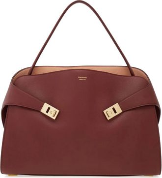 Ferragamo Borsa a spalla L Hug - Rosso