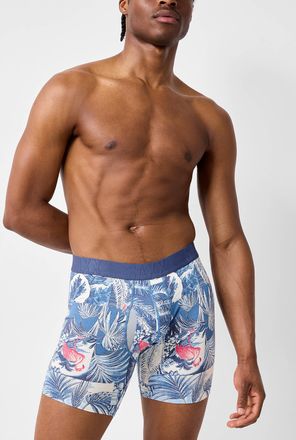 Saxx Mens 6 flamingo boxer brief DROPTEMP TM