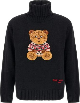 Rue Madam Dolcevita Marvin Love - - Knitwear - Donna - Nero - L