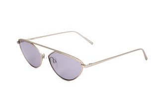 DKNY Womens 55 mm Gold Sunglasses