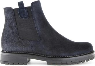 Gabor Sportieve Boots - Heren - Chelseaboots - Blauw - 40 1/2 EU - Su&egrave;de - Schoenen
