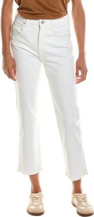 Amo Chloe Crop Jean In White Sands