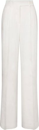 Alberta Ferretti Pantaloni dritti - Bianco