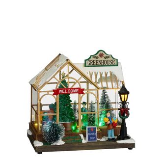 Luville Pueblo navide&ntilde;o luville specials multicolor h19.5xb14xl21cm