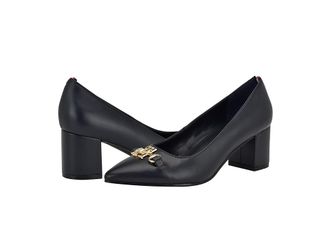 Tommy Hilfiger Nanya High Womens Heels Navy : 5.5 M, Synthetic